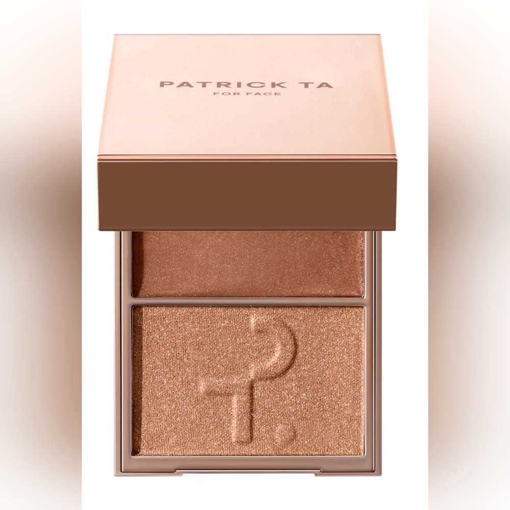 Patrick Ta Major Glow Crème & Powder Light Reflecting Highlighter Duo HONEY